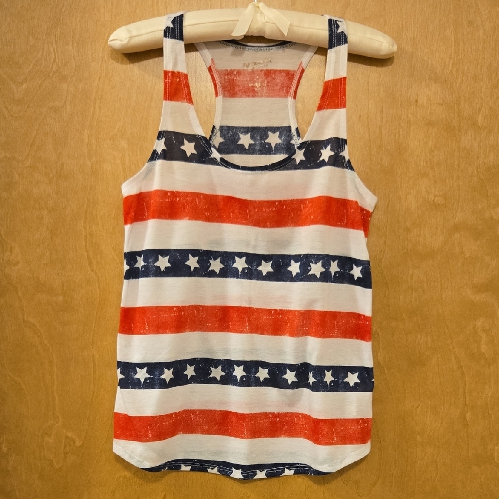 Arizona Jean Company Stars and Stripe Racerback Tank